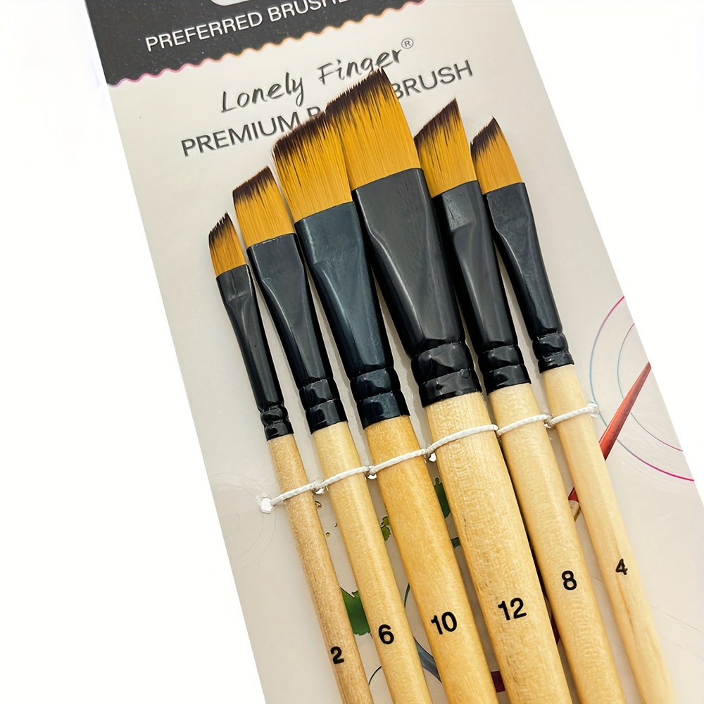 

6pcs Set, - For , Oil, - For Artists And