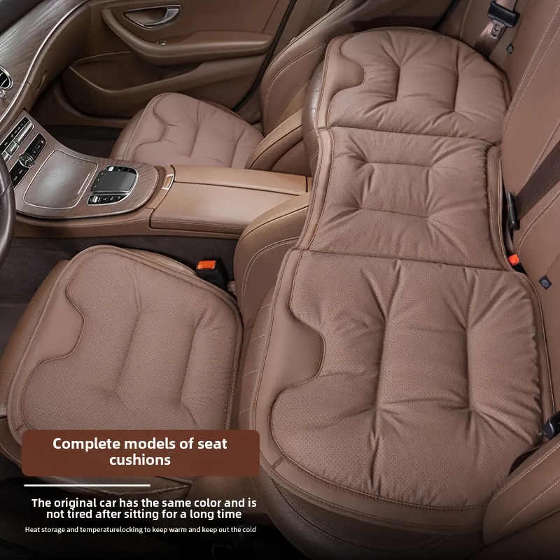 1pc luxurious breathable car seat cushion high quality universal car seat   and  able with ventilation holes   and remove durable filling     fashionable   suitable for most cars Product details 1