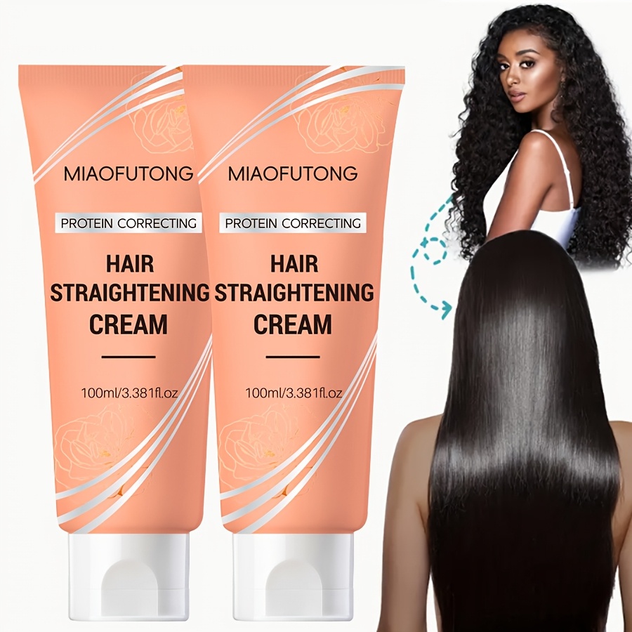 100ml protein hair straightening cream pack suitable Temu
