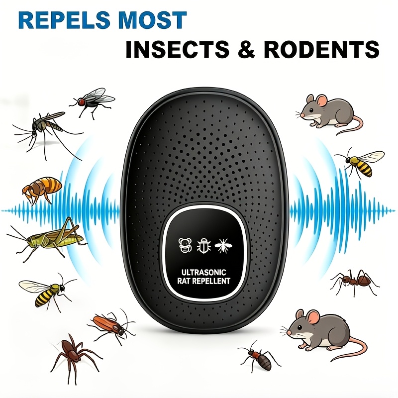   technology pest repeller plug in electronic pest repeller   cockroaches bed bugs ants mice flies and mosquitoes   effective for indoor pest control and bed bug prevention a summer essential and an    