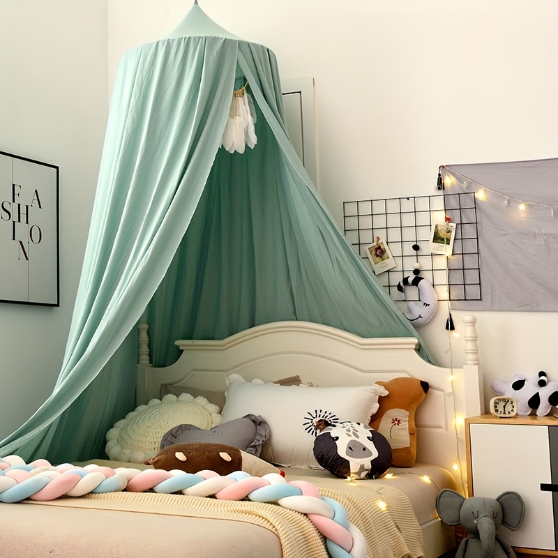 1pc Princess Net Bed Canopy - Bed Tent With Window Curtain & Proof Netting, Machine Washable Bed Cover For Room Decor, Bedding Accessory ( Bed/)