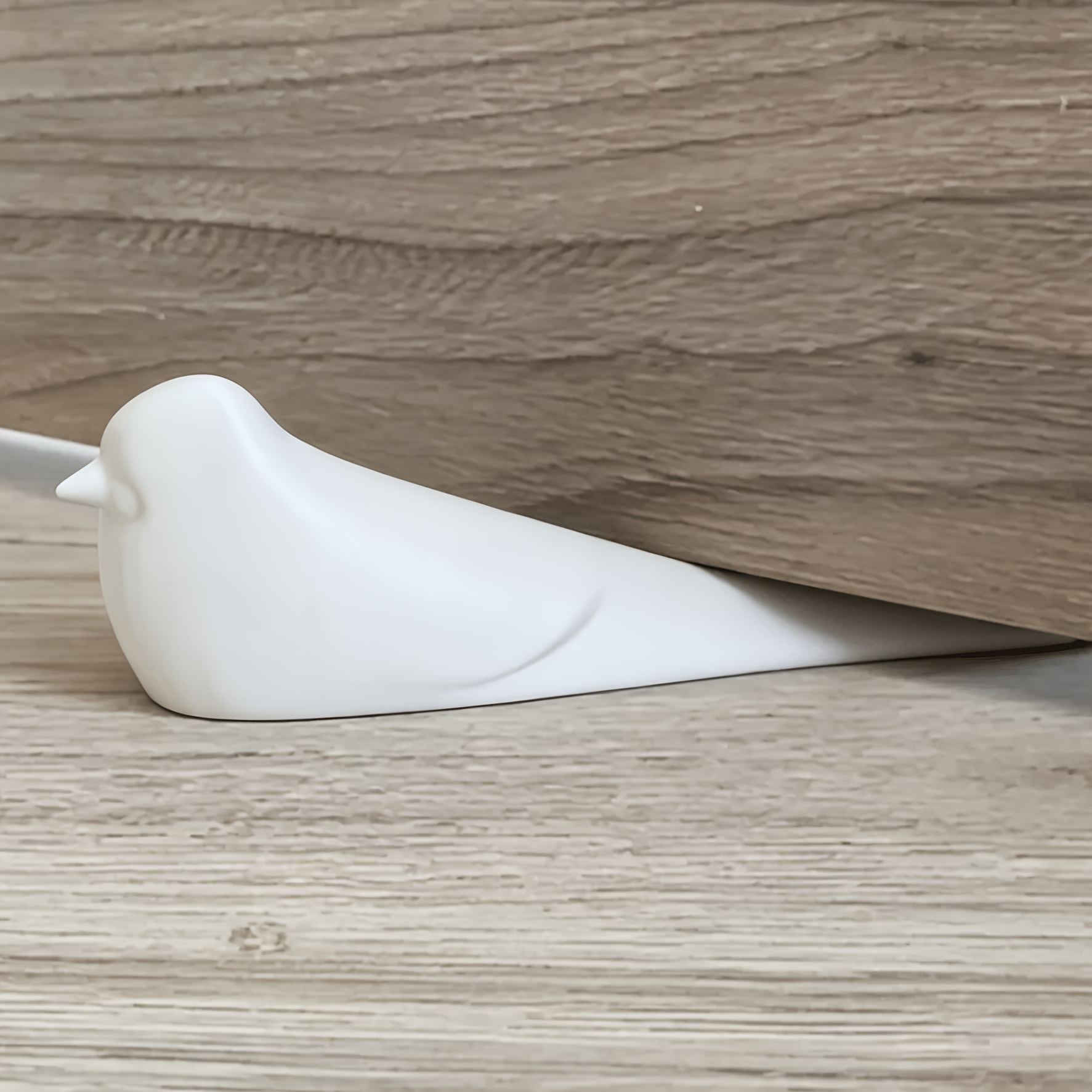 TEMU Ins-style , No-drill, Non-slip, And Silent Door Wedge, Nordic-style Anti-collision Door Stop, Bedroom And Office Door Holder, Desktop Decorative