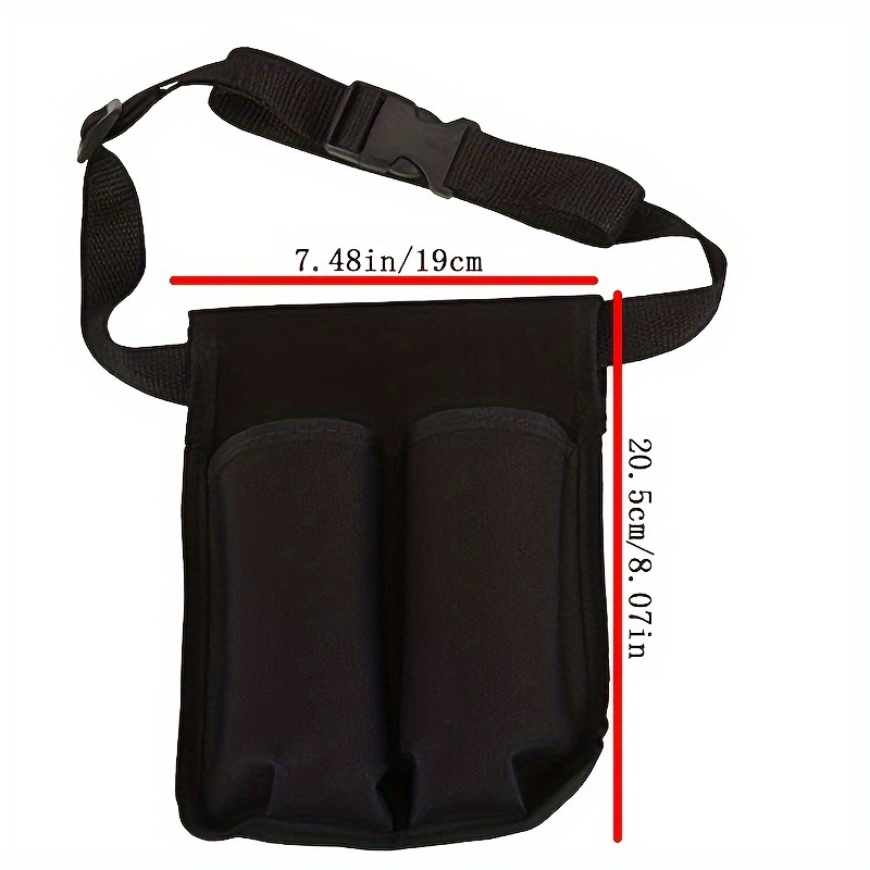 

Professional Therapist Waist Bag, Cotton Material, Essential Oil Bottle Holster, Massage Lotion Belt Pouch Holder