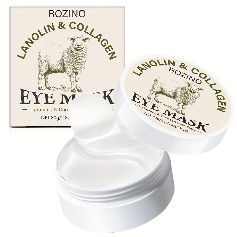 Image of 60pcs +collagen Eye Mask, Powerful Moisturizing, Making The Skin Around , , And More Moisturized, The Skin Radiance, Bidding Farewell To And Dry Skin Around , Suitable For Types