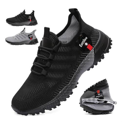 sneakers comfortable breathable plus size mens casual athletic shoes mesh upper wear resistant outdoor youth running mens shoes size 49 fashion trendy camping mens shoes eva sole hiking shoes men size 50