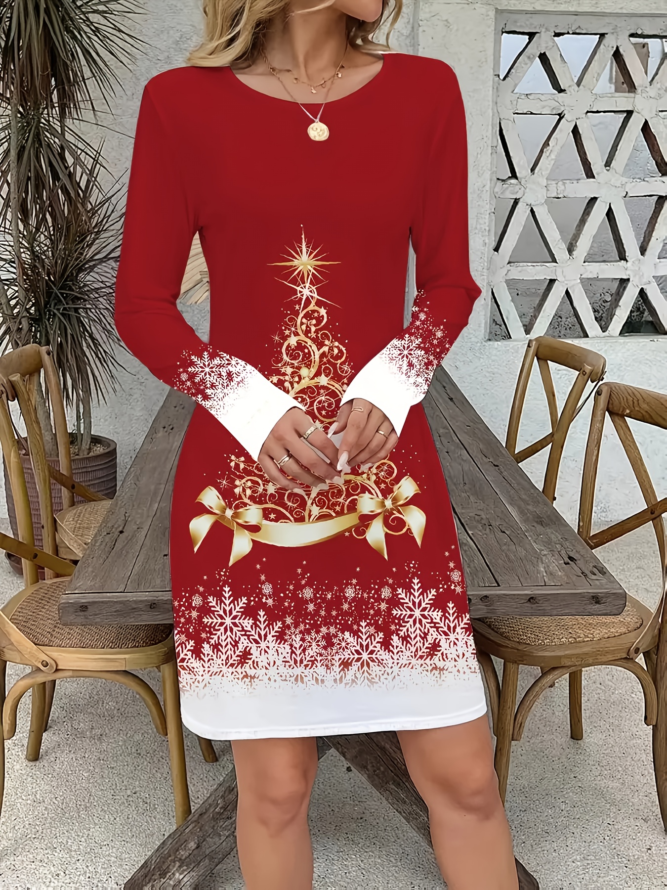 red elegant christmas dress Girl Christmas Dress Girl Communion Dress Baby Girl Red Formal Puff Sleeve Large Skirt Dress, Wine Red / 9-10 Years (150cm)