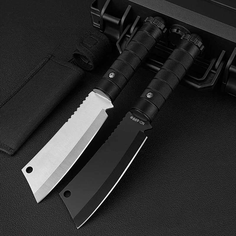 

Straight Kitchen Knife, Portable Edc Fixed Blade Knife With Knife Sleeve, Sharp Knife, Multi-purpose Home Fruit Knife