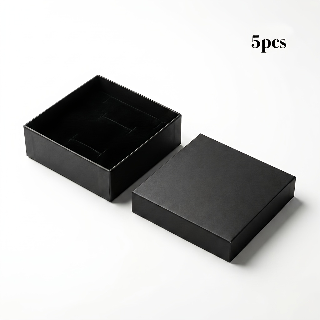 5pcs Premium Matte Jewelry Boxes