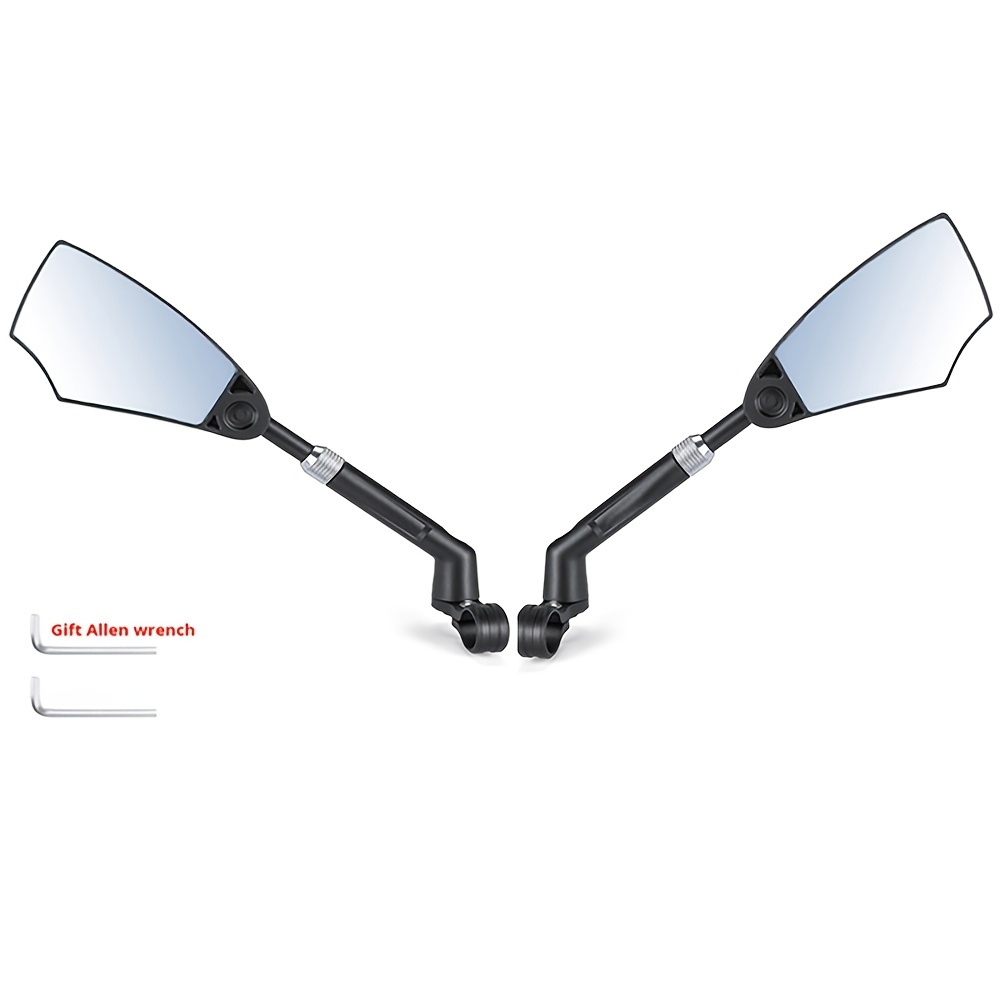 Handlebar Rearview Wide-angle Reflective Bicycle Rearview Mirror Bicycle Additions