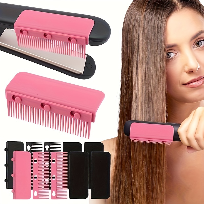 

1pcs Straightener Comb- Iron , Iron Comb On, Or Use Styling Tool, Styling Efficiency & , Christmas Gifts (/)