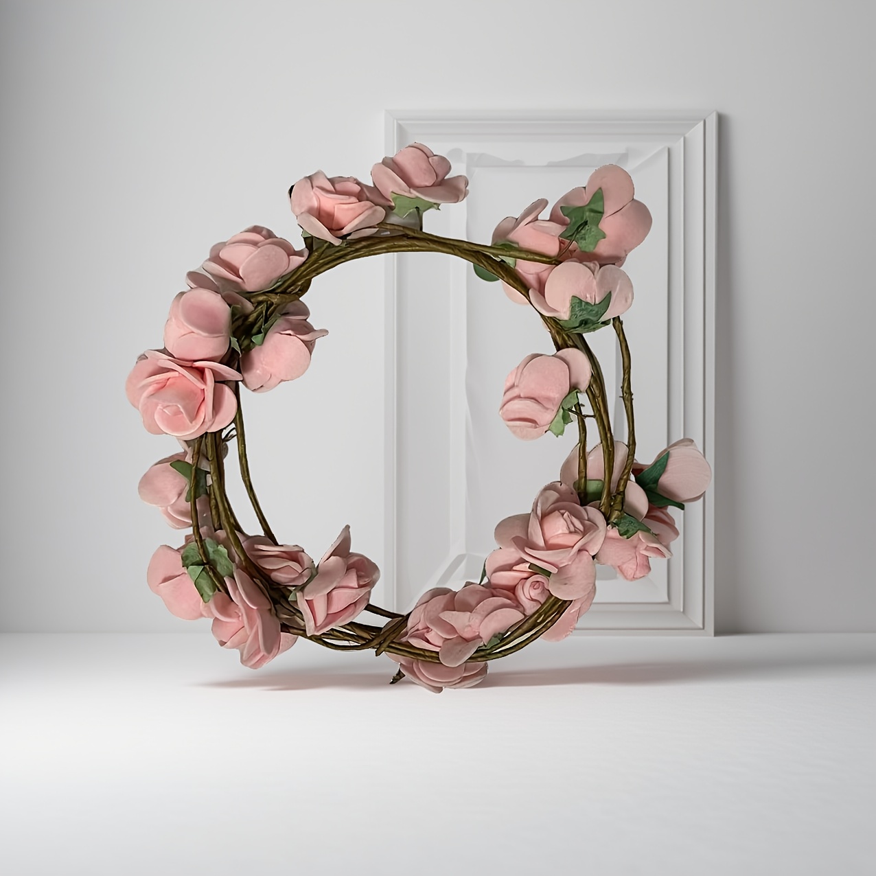 TEMU Décoration de de roses pour toute occasion, guirlande de fleurs roses de 72 pouces pour Thanksgiving, la Saint-Valentin, et Noël à , Halloween