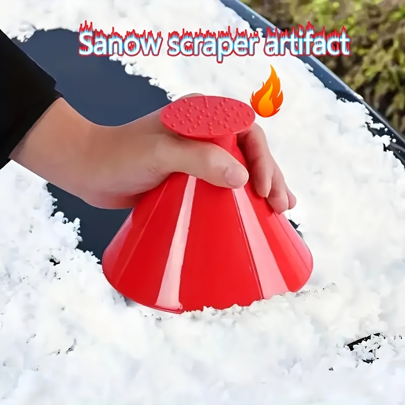 

Winter Bestsellers: A Full- Scraper For Cars And A Magical Ice Scraper For Windshields - Abs Resin, No Needed, An Essential Tool For Winter Vehicle Maintenance.