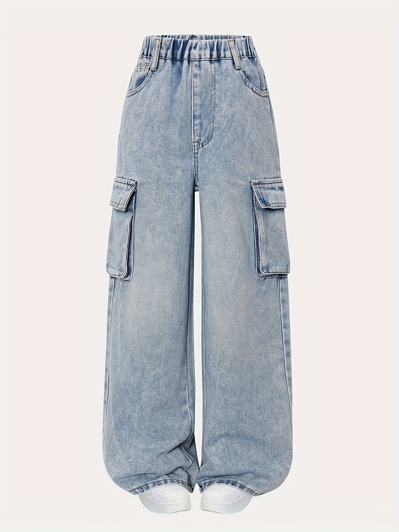 Judy Blue Jeans Canada Judy Blue High-Waisted Tummy Control Retro Wide Jeans, 88847 (Size 3) Blue At Women's Jeans Store High Waisted Wide Leg Jeans Women