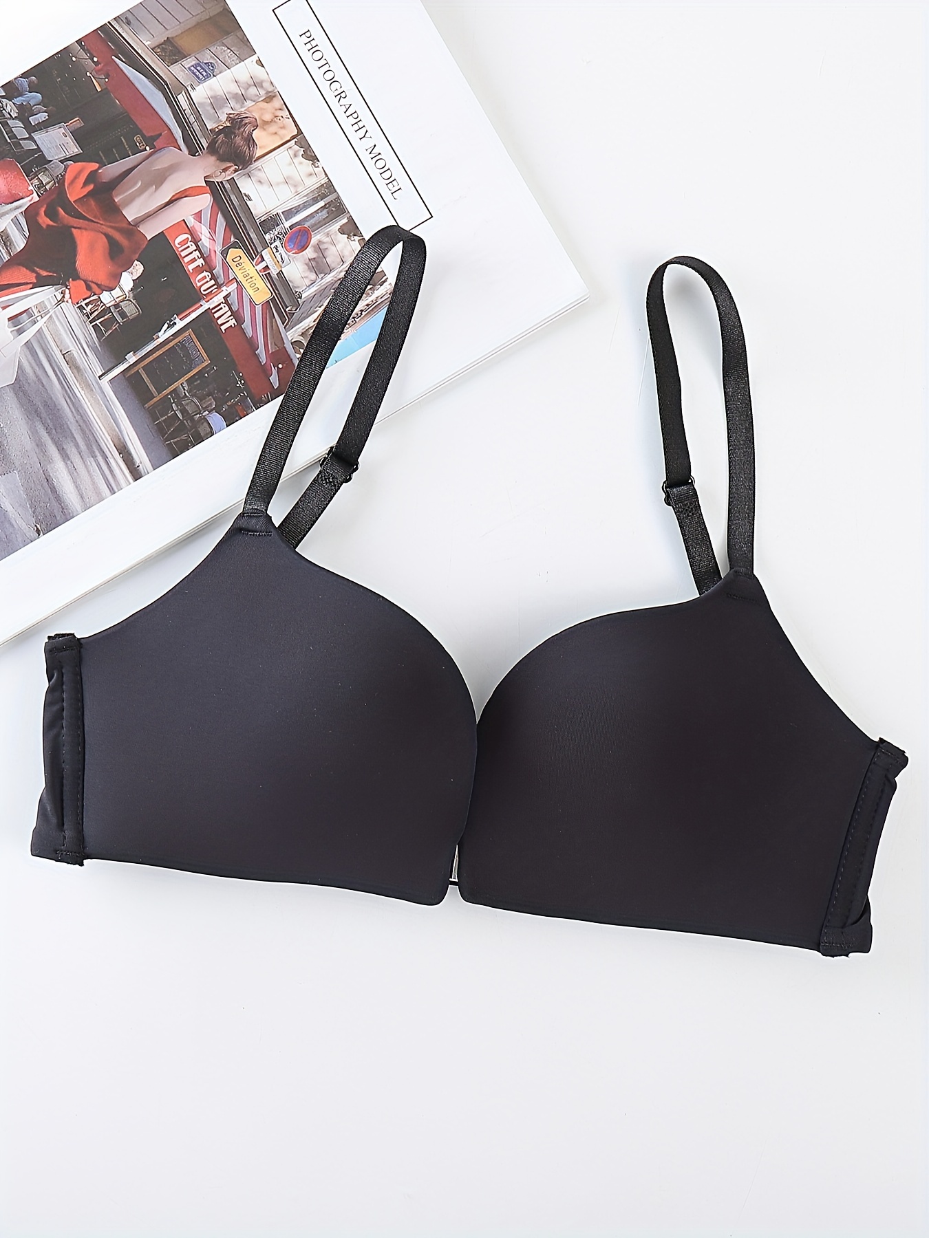  Tlopa Tourmaline Shaping Wireless Silky Bra Front, Push Up Lift  Support Front Cross Side Buckle Lace, Tlopa Tourmaline Bra (Size : XXXL,  Color : Group 12_ONE Size) : Clothing, Shoes & Jewelry