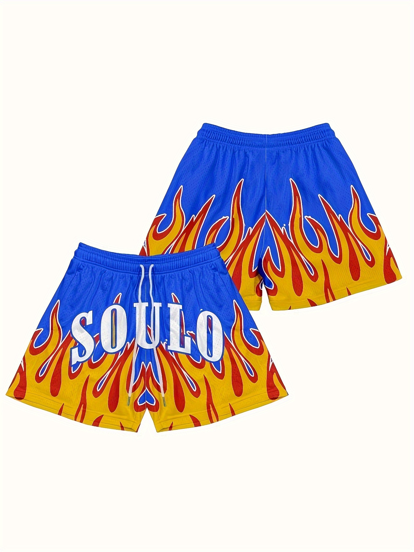 パンツ Tenderperson Flame pattern shorts green Women's Green Llamas 1.5