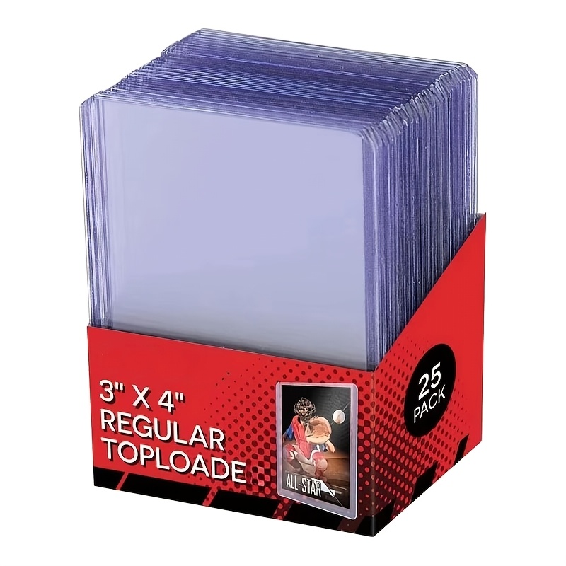 25-card Organizer Kit, Durable Pvc Card Top Loaders, Collectible Trading Card Albums, Cases & Sleeves | Protection For Sports & Trading Card Collections