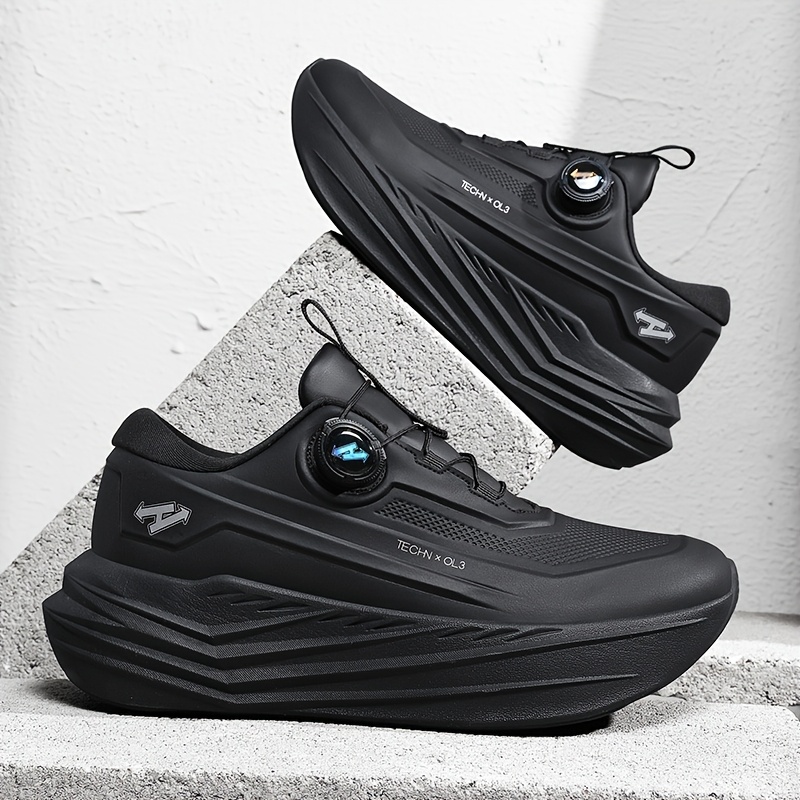 N·HOT Men's Casual Sneakers, Fashionable Thick-Soled Men's Shoes, Men's Outdoor Sneakers, Men's Running Shoes, MD Midsole with High Elasticity and Shock Absorption, Sole for Slip Resistance and Wear Resistance, Seamless Craftsmanship Upper