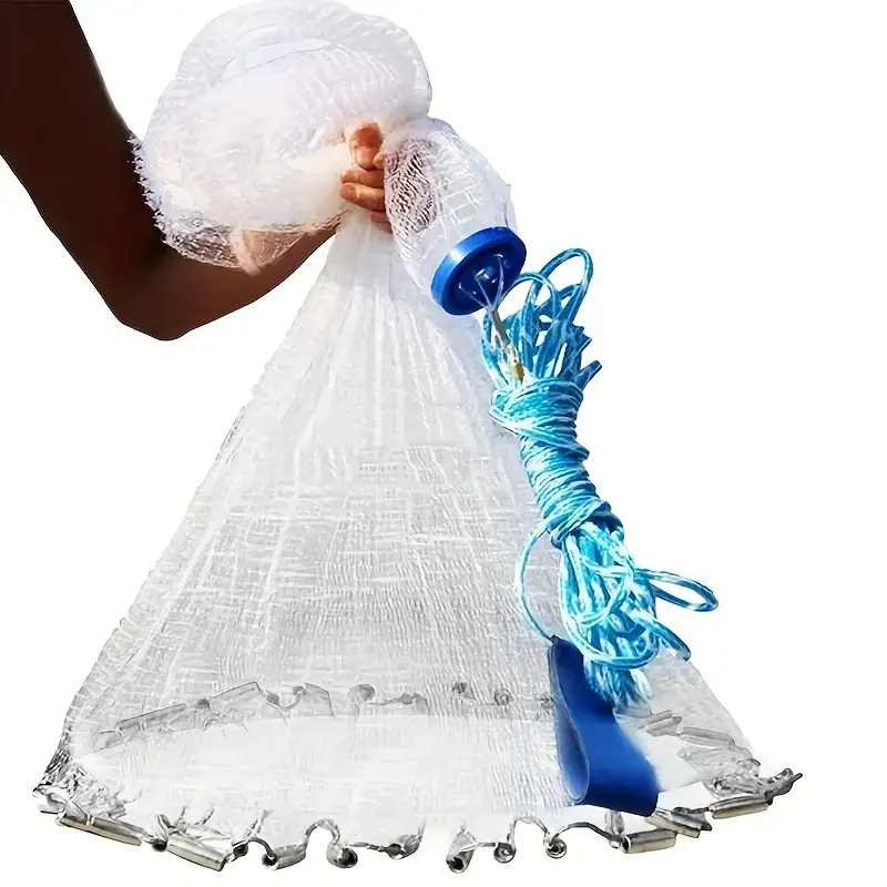 1 set 4 ft fishing cast net sinker weight ideal saltwater - Temu 1 set 4 ft fishing cast net sinker weight ideal saltwater - Temu
