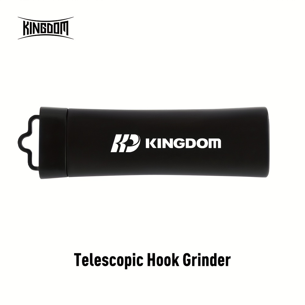 E-shop Stück Teleskopischer Angelhaken-Schärfer, Keramikmaterial, Schärft Kohlenstoffstahlhaken Sofort, Kompatibel mit Verschiedenen Hakentypen, 23g