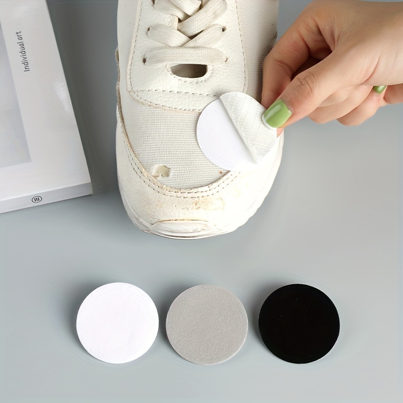 

Shoe Hole Repair, 6 Pieces Self-adhesive Inside Shoe Patches For Holes, Quick Patch Shoe Hole Repair Patch Kit For Sneaker, 2pcs Big, 2pcs Medium And 2pcs Small (black)