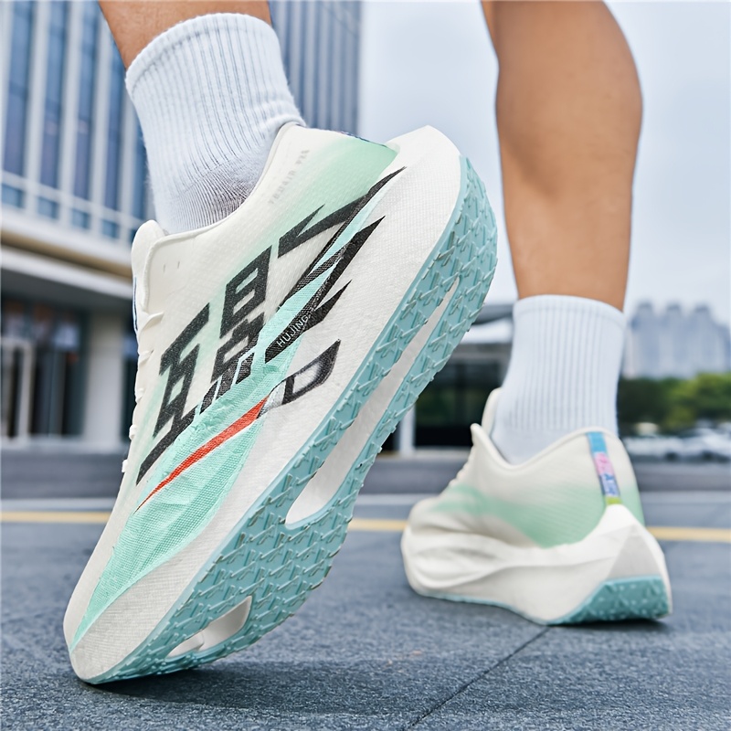 PB6.0 Carbon Plate Running Shoes for Men, Outdoor True Explosion Soft Sole Physical Test Training Shoes, Couple's Marathon Jogging Shoes for Women