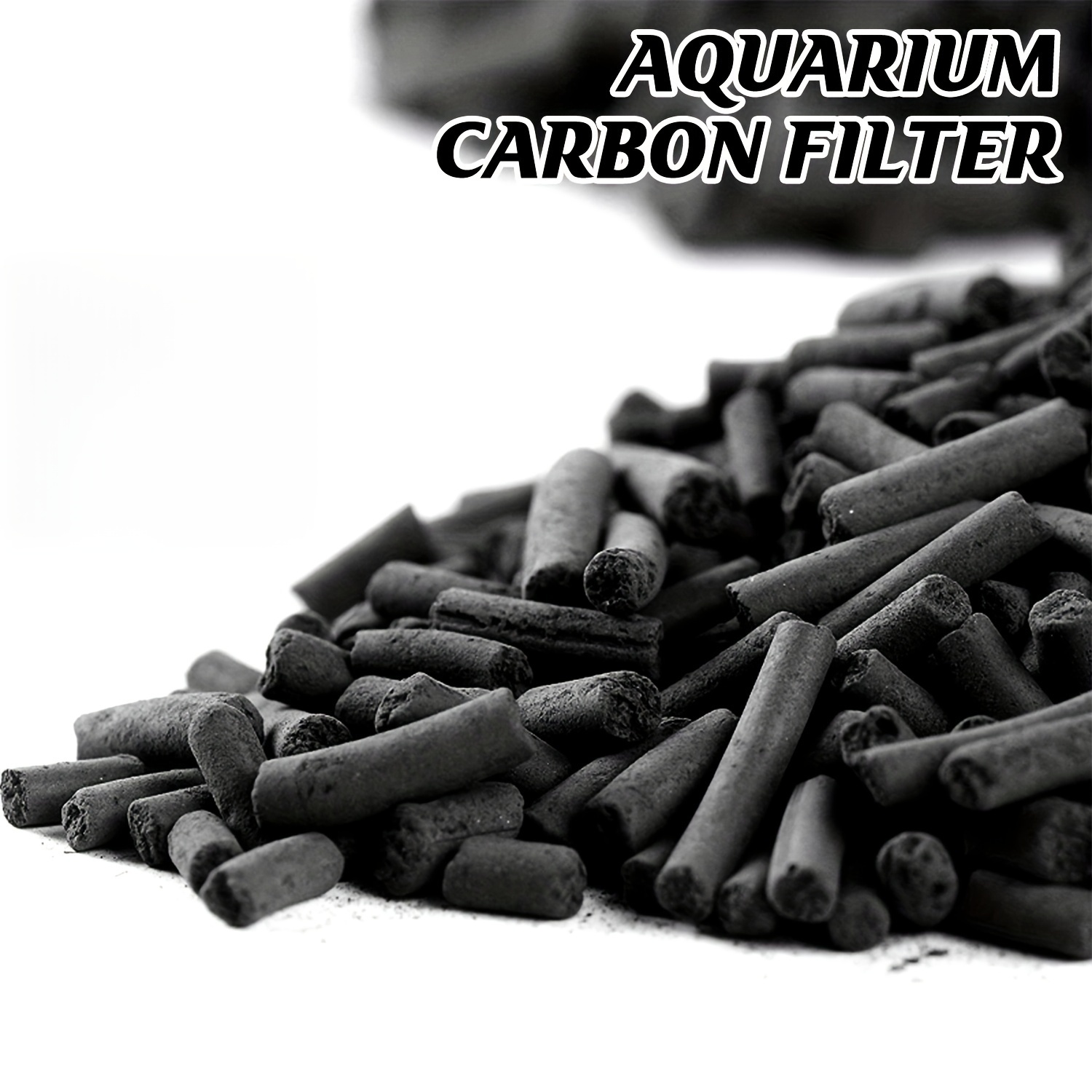 

1 de Bâtonnets de Filtre à Charbon Actif pour Aquariums et Bassins - Adsorption Haute Surface, Idéal pour les Systèmes de et de Filtration d'Eau