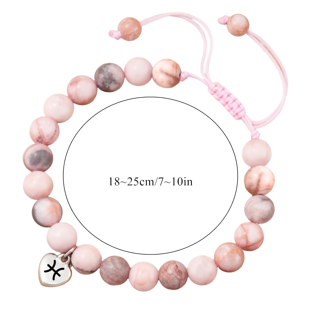 Couple's Zodiac Stretch Bead Bracelet Set, Gift