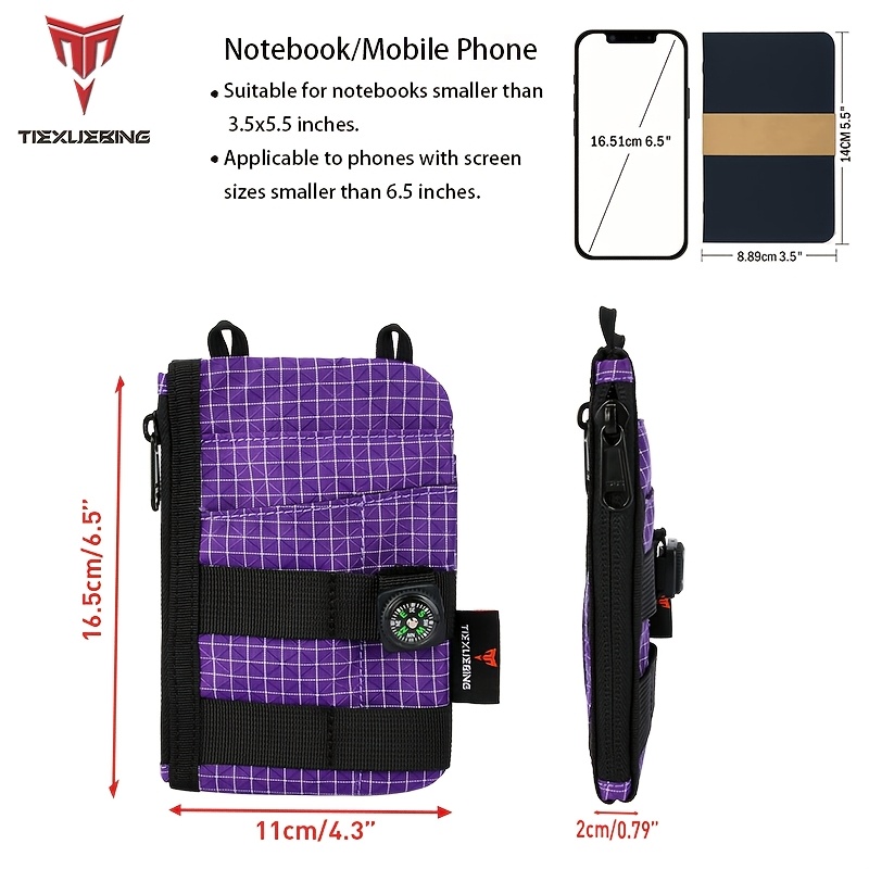 EDC Pouch Pocket Organizer with Multiple Pockets
