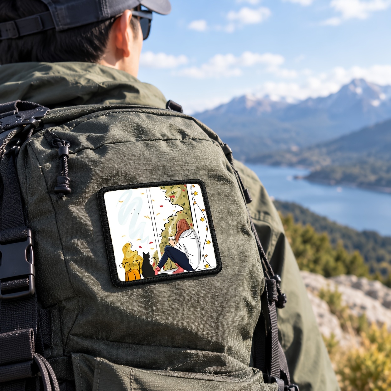 TEMU 1/2/3/4/8pcs Personalized Custom Patches With Hook Backing, Customizable With Images And Logos, Suitable For Clothing, Jackets, Backpacks, And