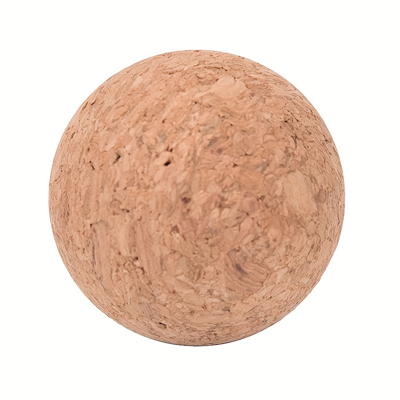 1pc Cork Solid Wood Wooden Table Football Balls Football
