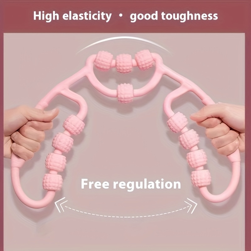 multi wheel leg massager fitness relaxer leg massage roller calf clamp wrap around massager full body use good for sculpting weight up to 220 lbs Product details 6