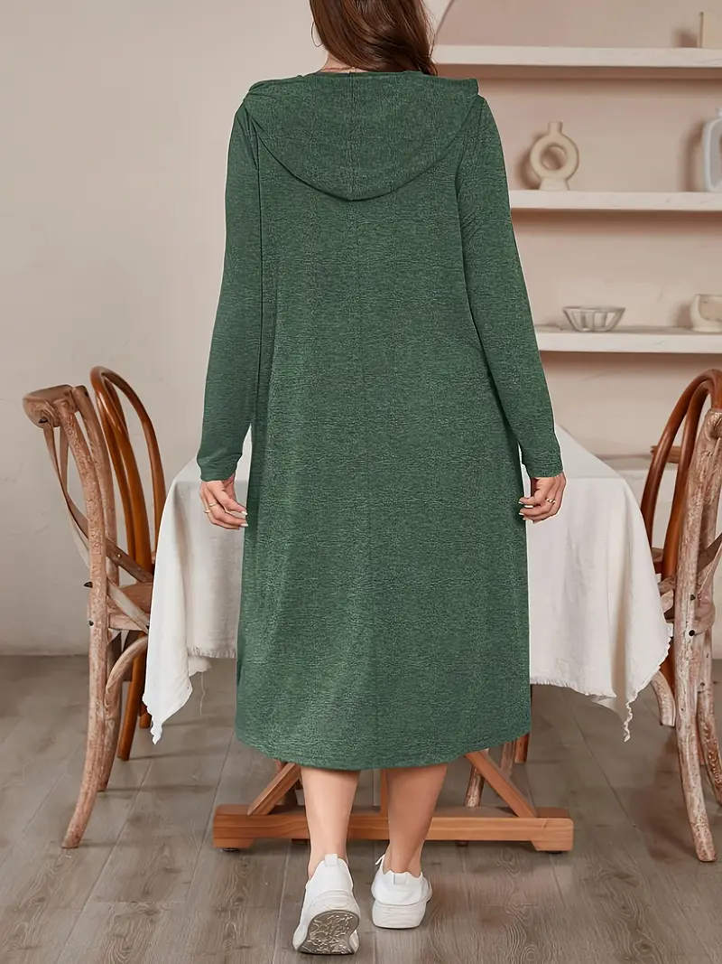 plus size womens plus size elegant hooded dress long sleeve - Temu Mauritius plus size womens plus size elegant hooded dress long sleeve - Temu Mauritius