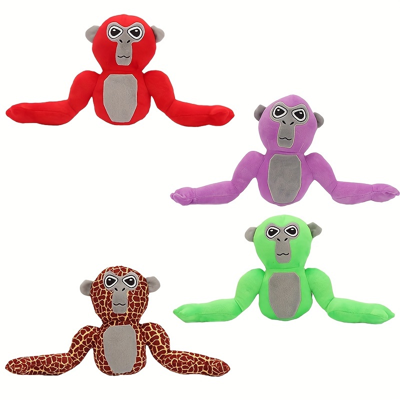 

38cm/14.96in Gorilla Tag Monkey Plush Toy, Soft Stuffed Animal Monkey Doll Gift For Easter, Halloween, Christmas