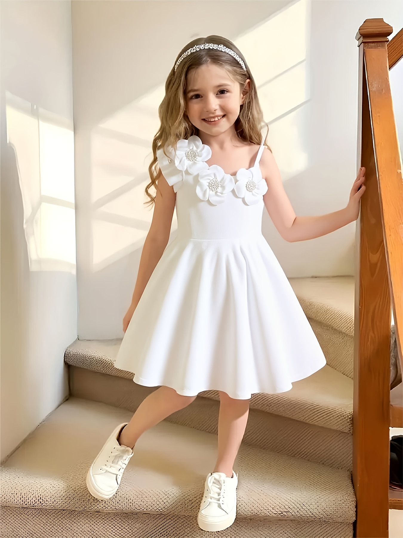 white dresses for 18th birthday Corset-Style A-Line Wedding Dress with Detachable Sheer Sleeves and Embellishments