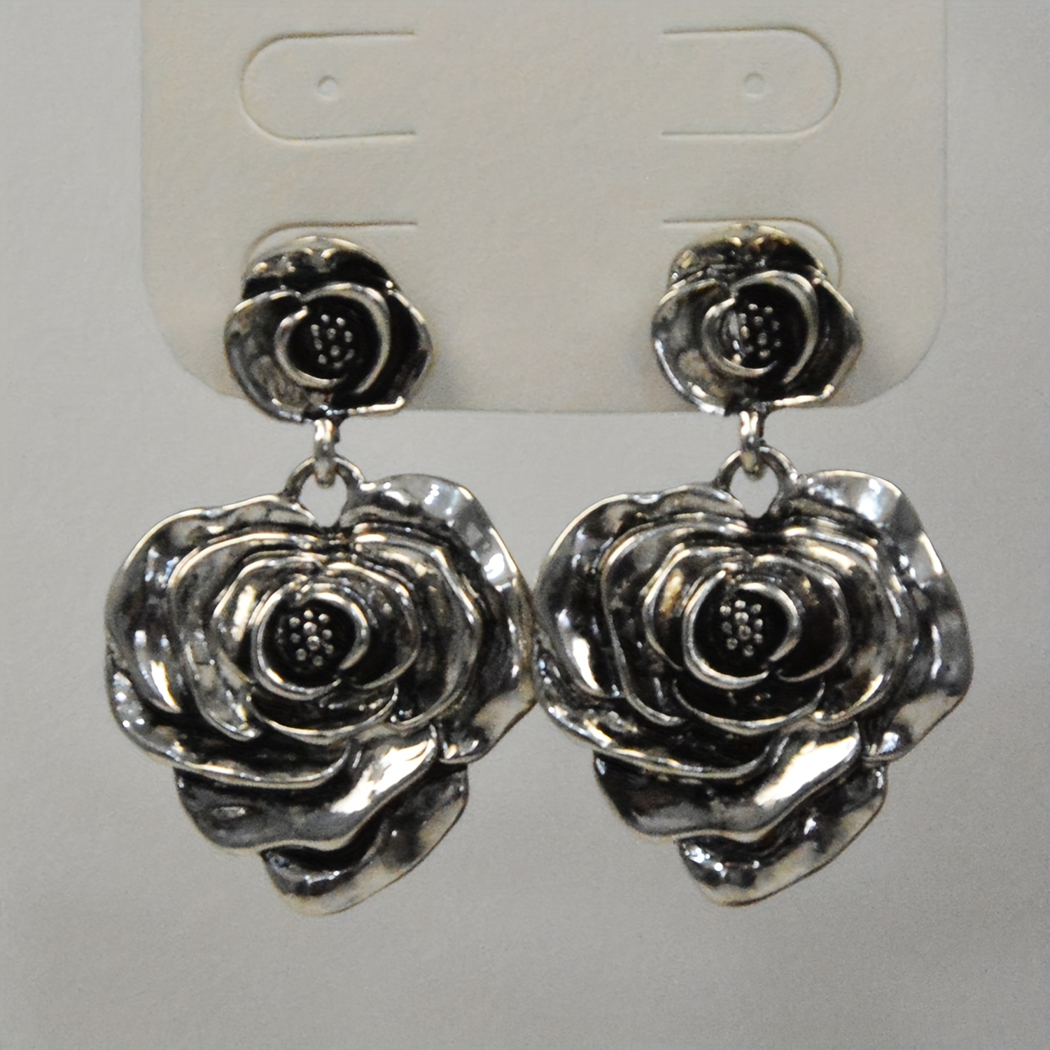 

Vintage Earrings For Women Flower Drop Earrings Jewelry Wedding, Engagement, Anniversary, , Party, New Year Christmas Gift
