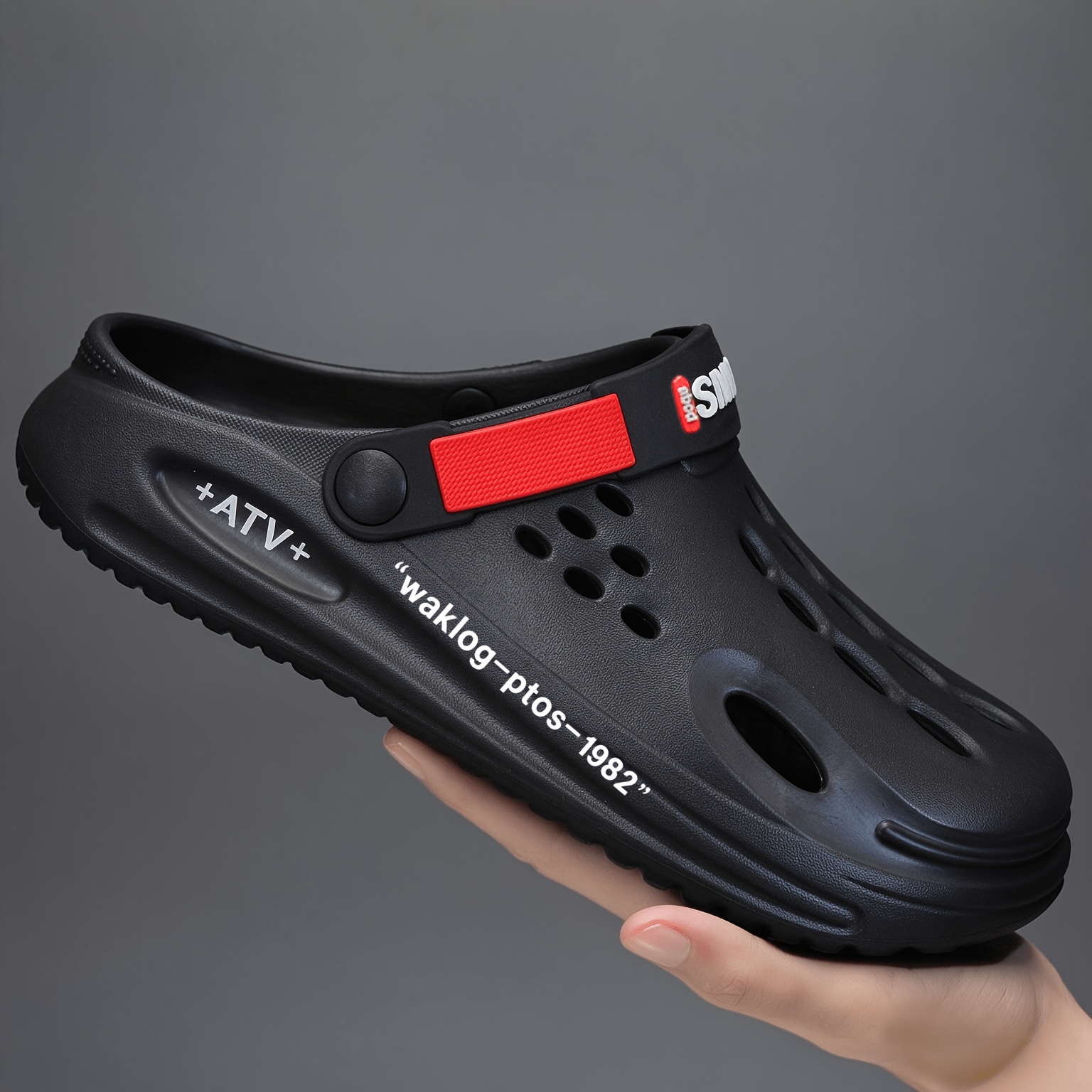 Image of Outdoor Sandals Thick Sole, Unisex Height Increasing Eva Shoes, Comfortable For Daily Walking, Casual Fashion