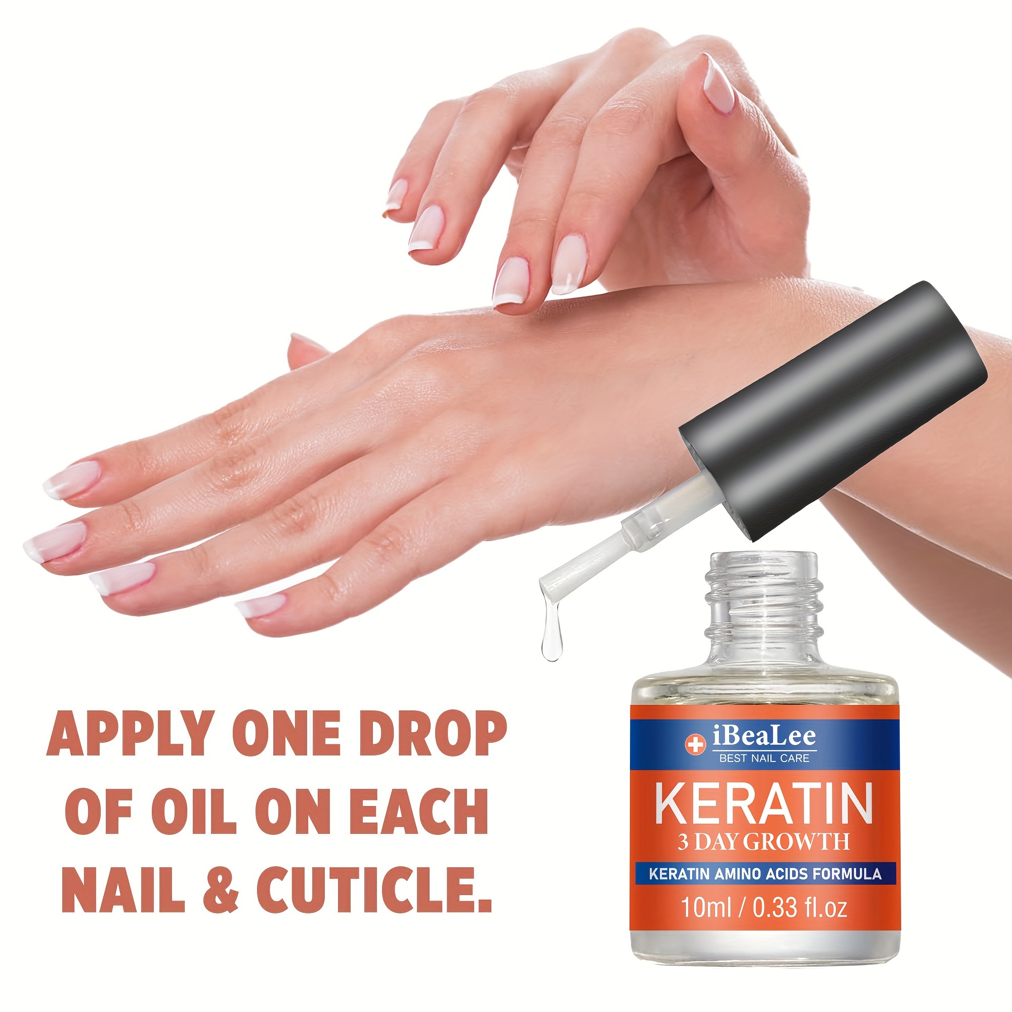 Nail Strengthening Oil, Nail Growth Enhancer, Quick 3day Repair