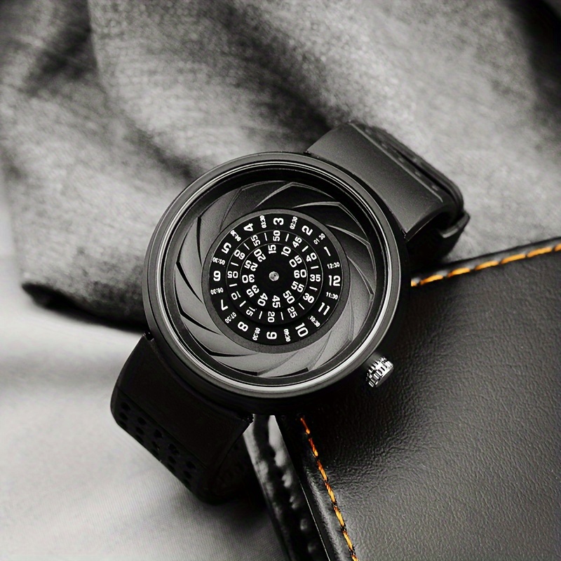 a and fashion watch an mens sports watch wristwatch with a password dial with an extra strap and tools Product details 3