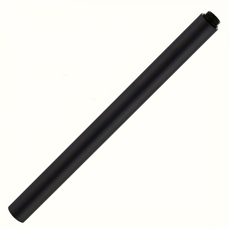 Image of 1pc 12 Inch 304 Pipe Extension Tube Bar, Shower Pipe, For Shower Head Slide Bar To Extend Shower Add Shower Height, Bathroom Additions