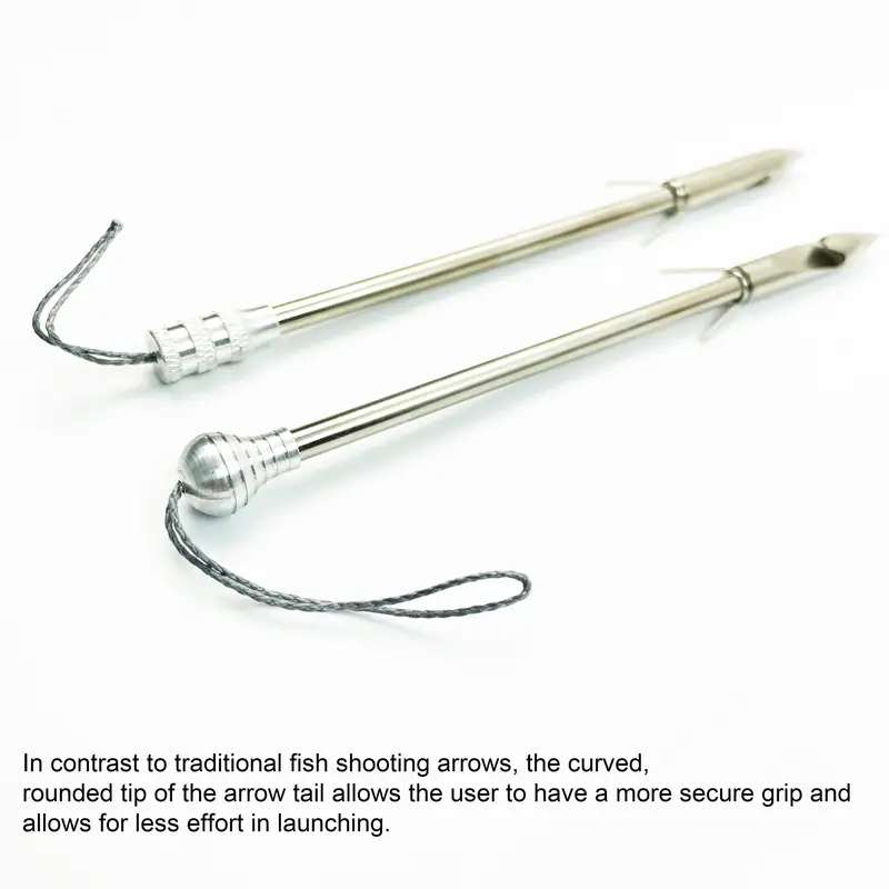 Fishing Arrows+ Non slip Labor saving Fishing Arrow Metal - Temu