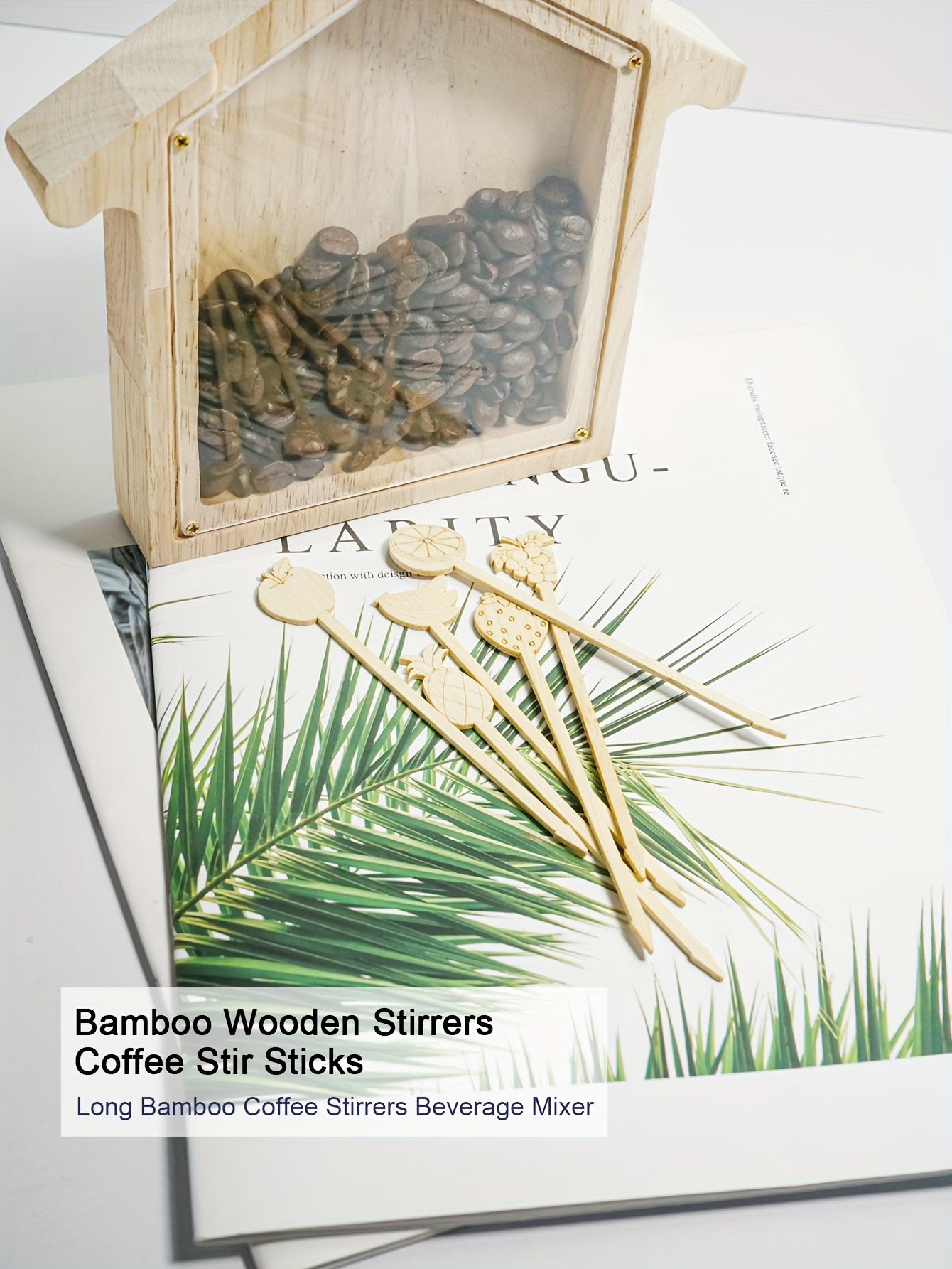Compre Agitadores De Café De Bambú, Hechos De Bambú 100% Natural