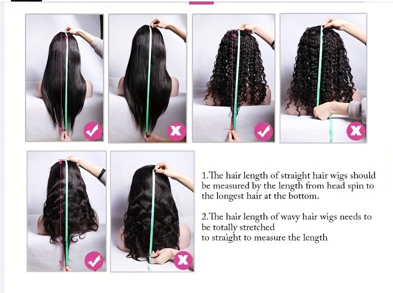 V Part Straight Hair Real Human Hair 180% Density For Woman Glueless ...