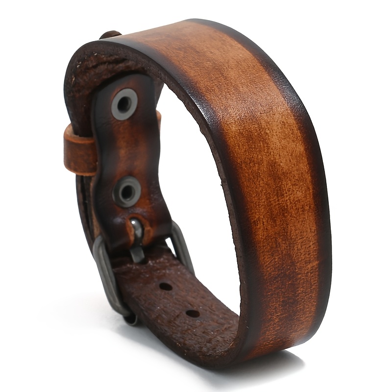 

Bracelet, Cowhide, Unisex Accessory For And