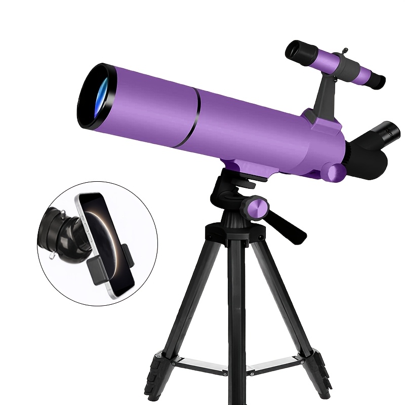 Image of Professional 80mm Aperture Telescope, 20x-150x High-definition High Magnification, Suitable For Lunar/ Observation, Coated Optical Lens, Tripod Phone Holder - For And Gift !