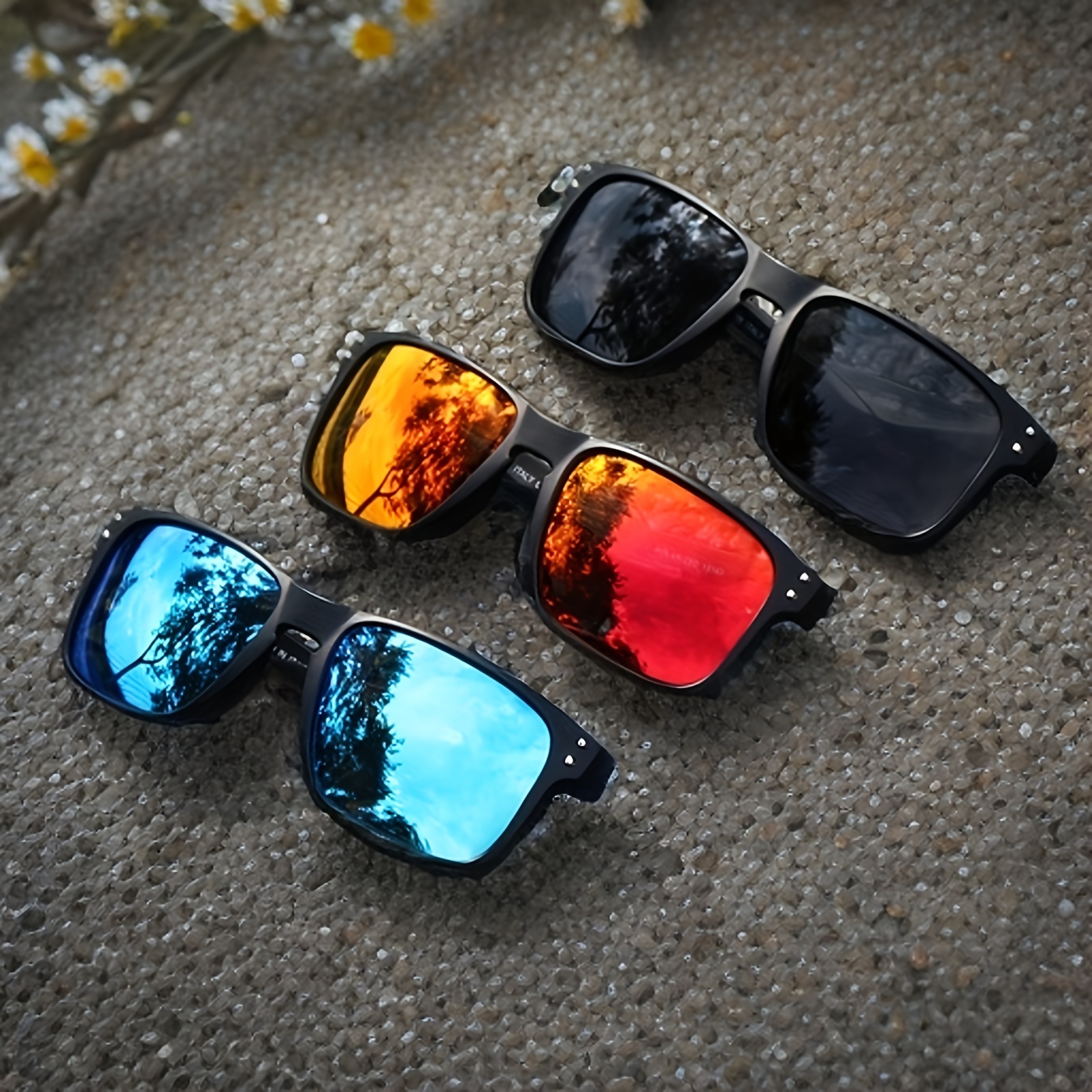 3pack Polarized Sunglasses For Men And Women, Vintage Style Sun Glasses For  Fishing Running Driving
