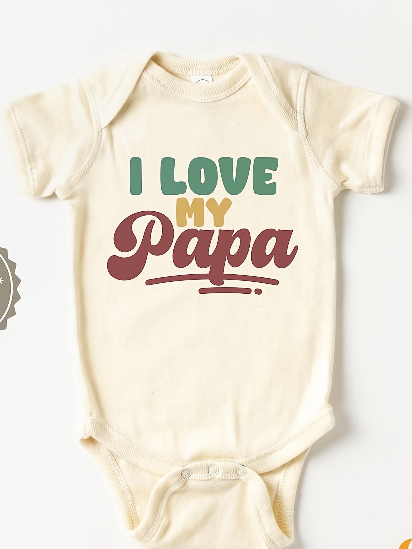 baby girl clothes papa sold on Temu United States