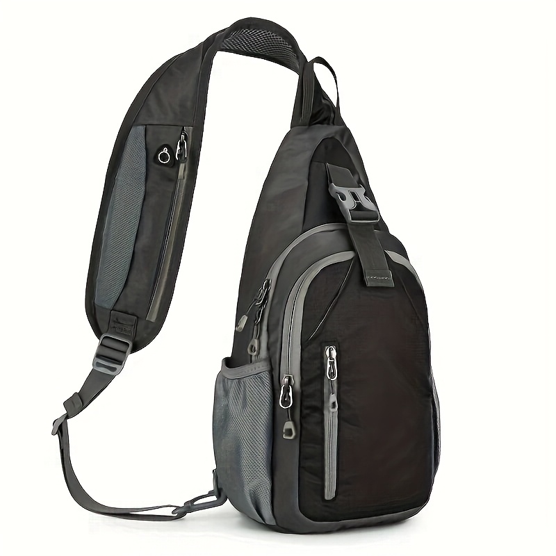 Mochila Diagonal Ligera para Mujer con Correa Ajustable - Bolso Compacto de Nylon Ideal para a Día, Viajes y Trabajo…: retailer-supplied image
