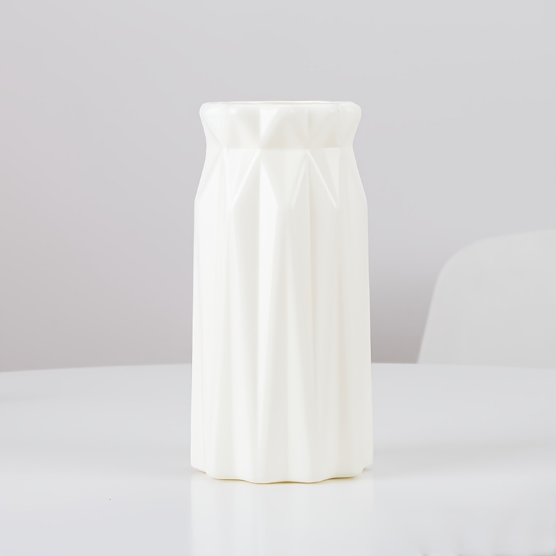 Modern -inspired Plastic Vase - Home Decor, Photography Props & Creative Flower Arrangements