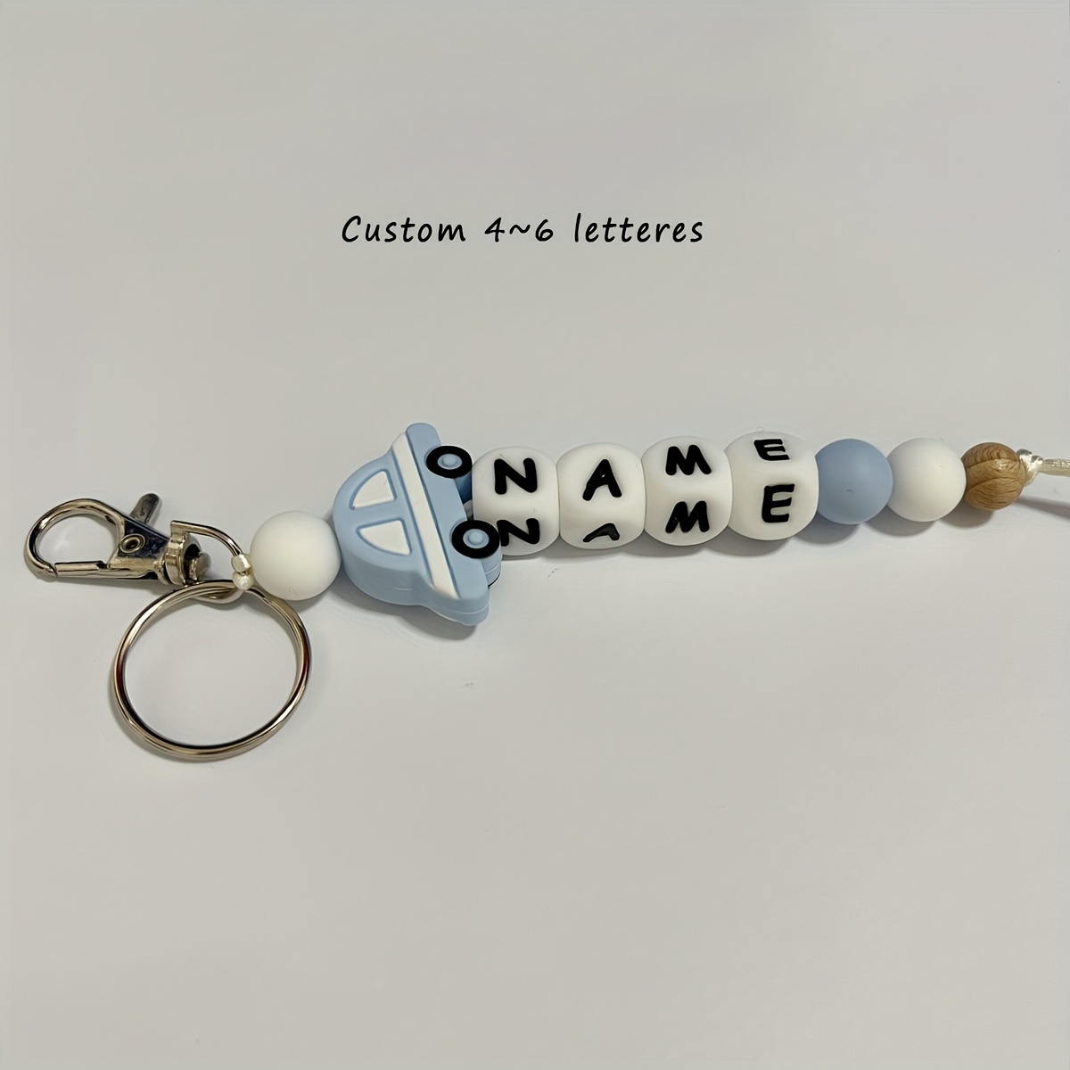 [custom] 1 Custom Silicone Animal Name Tag Keychain, Lion/tiger/wolf/unicorn/ Bee Animal Keychain/bag Cup Charm, Student Gift Spring Gift/christmas Gift (19 Styles)