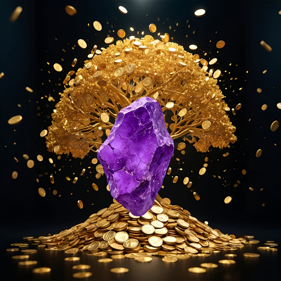 protect wealth   purple stone   shui amulet   off   exquisite   mineral   wealth and     shui   decor     wealth unique business gift